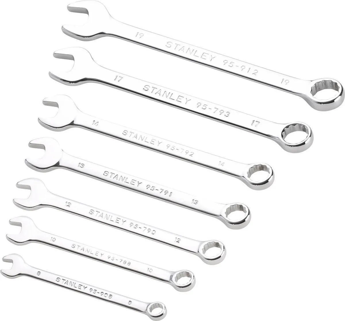 Stanley Ringsteeksleutelset 7-delig STMT82842-0 - 8-19mm