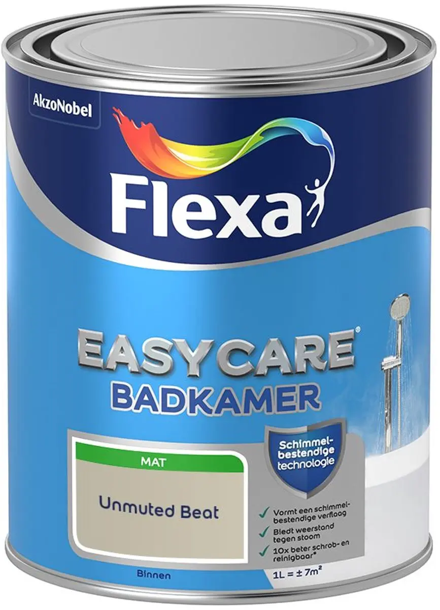 Flexa Easycare Badkamer Mengverf Unmuted Beat 1L