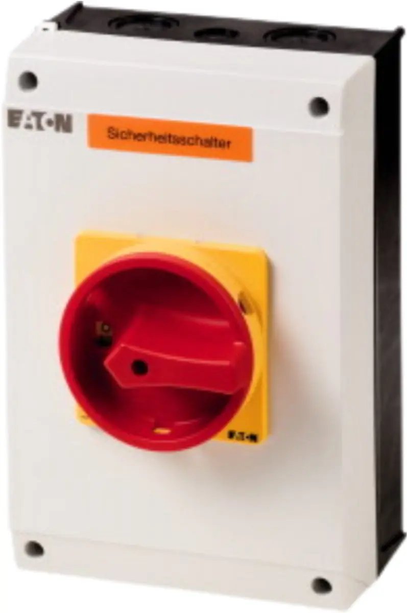 Eaton P3 Veiligheidsschakelaar 63A 3P+N NOOD-UIT
