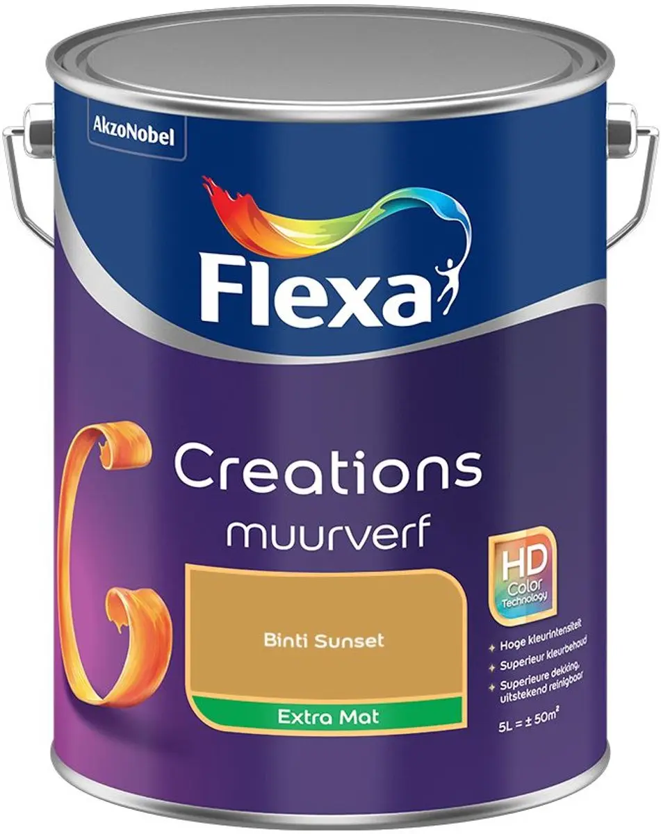 Flexa Creations Muurverf Extra Mat Binti Sunset