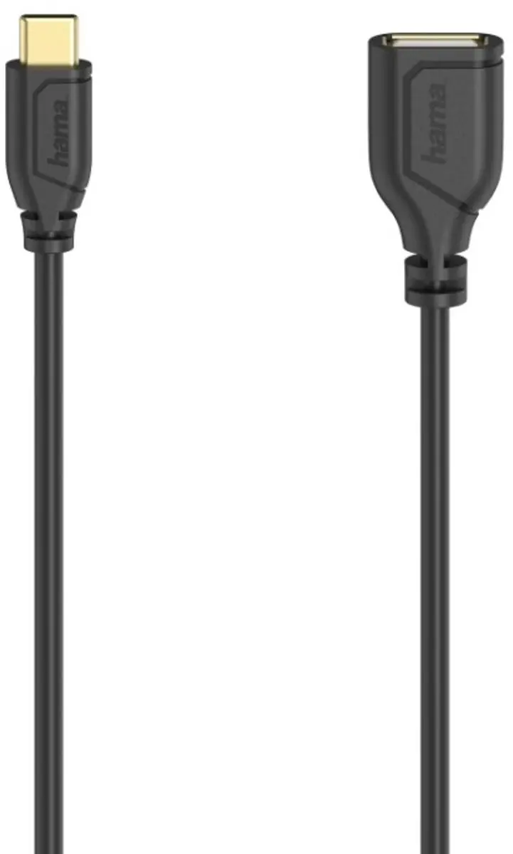 Hama USB-C-OTG-kabel Flexi-Slim 480 Mbit/s