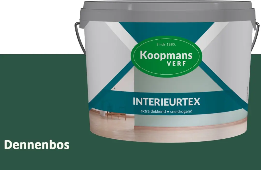 Koopmans Interieurtex Matte Muurverf Dennenbos 5L