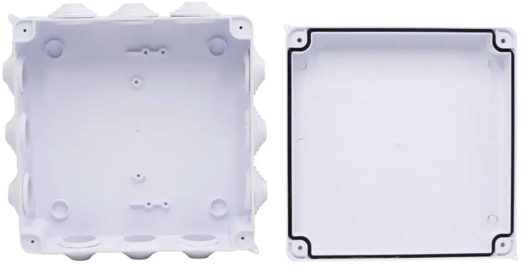Tru Components TC-RA Installatiebehuizing ABS 200x200x80mm - Wit
