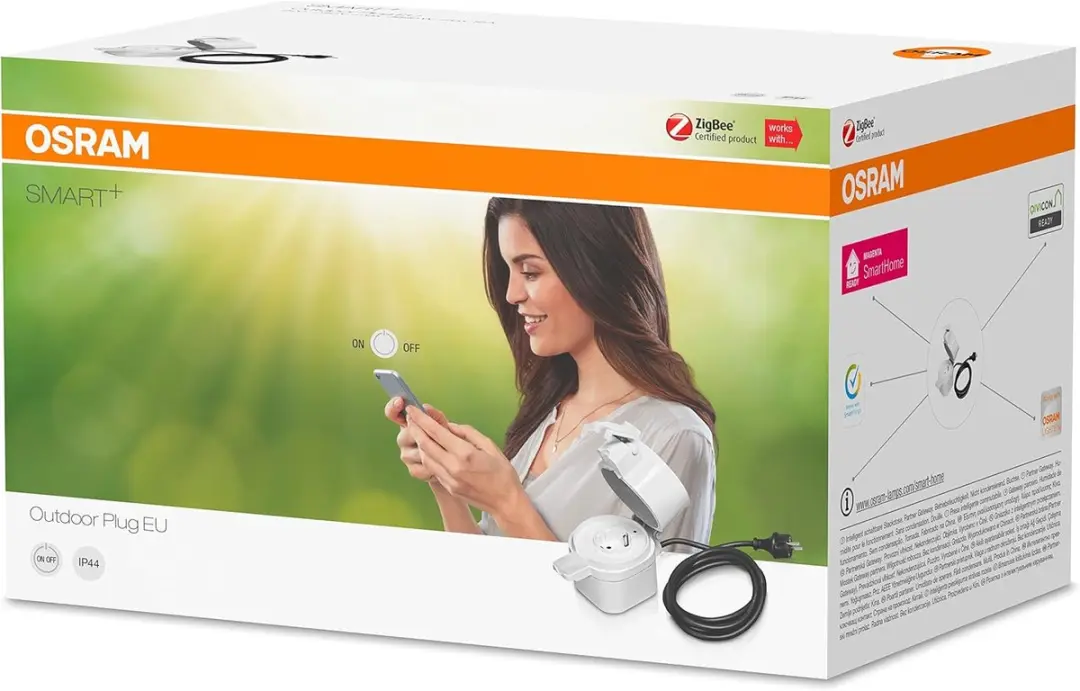 Osram Smart+ Tussenstekker Buiten - Wit