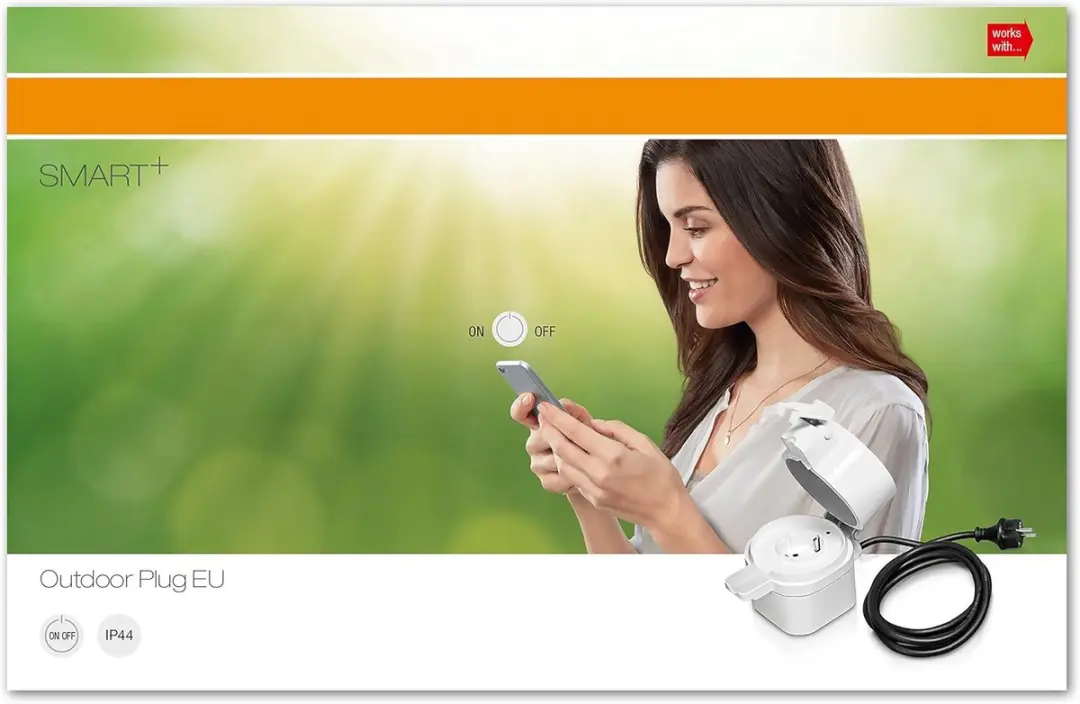 Osram Smart+ Tussenstekker Buiten - Wit