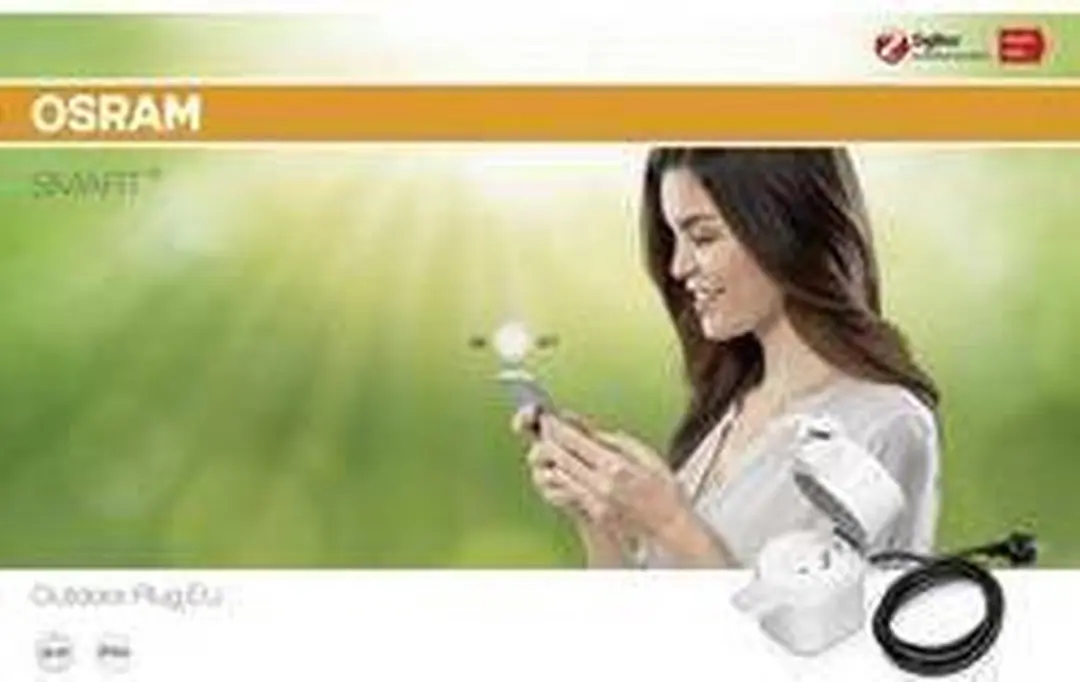 Osram Smart+ Tussenstekker Buiten - Wit