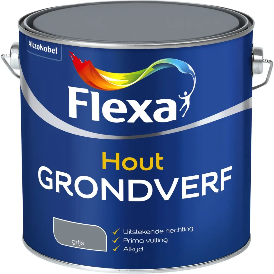 Flexa Grondverf Grijs 2,5L