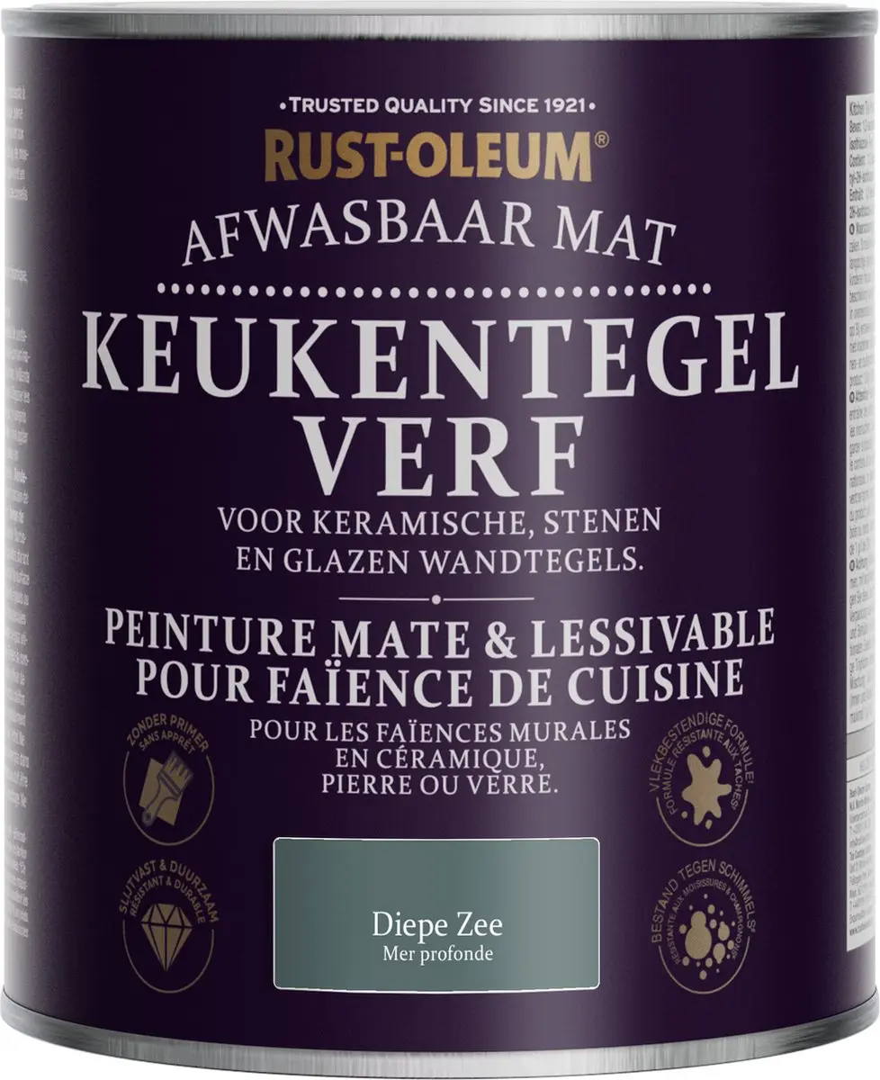 Rust-Oleum Diepe Zee Verf 750ml
