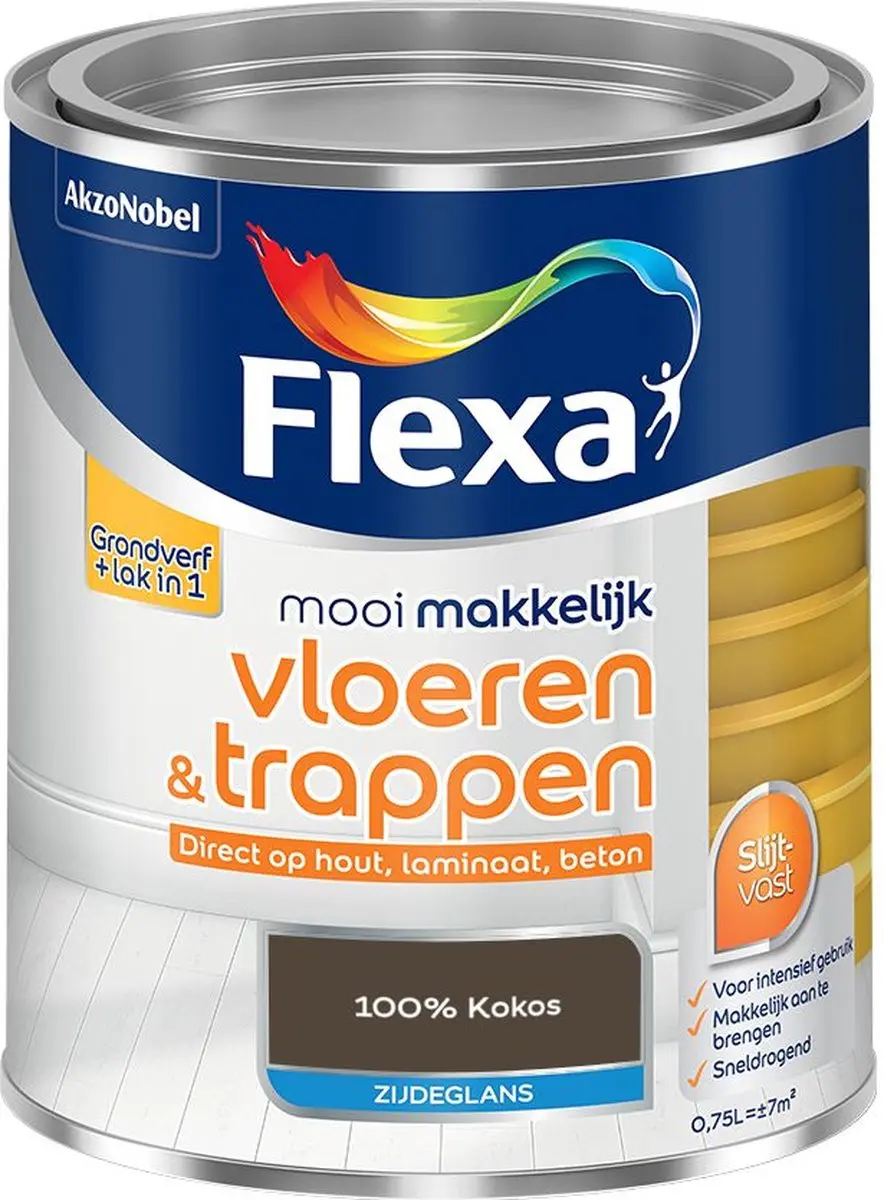 Flexa Mengverf 100% Kokos 750ml