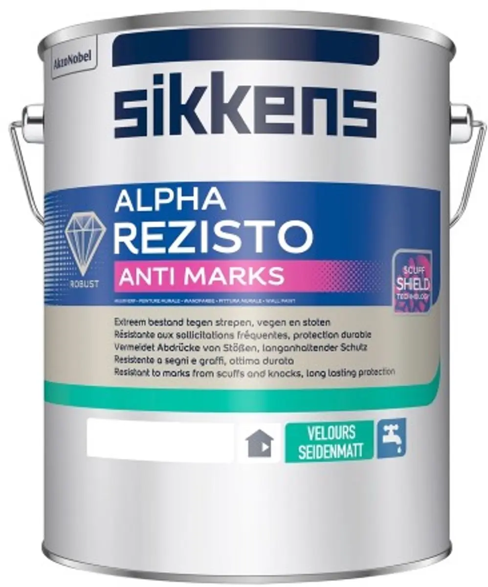 Sikkens Alpha Rezisto Velours Muurverf 5L
