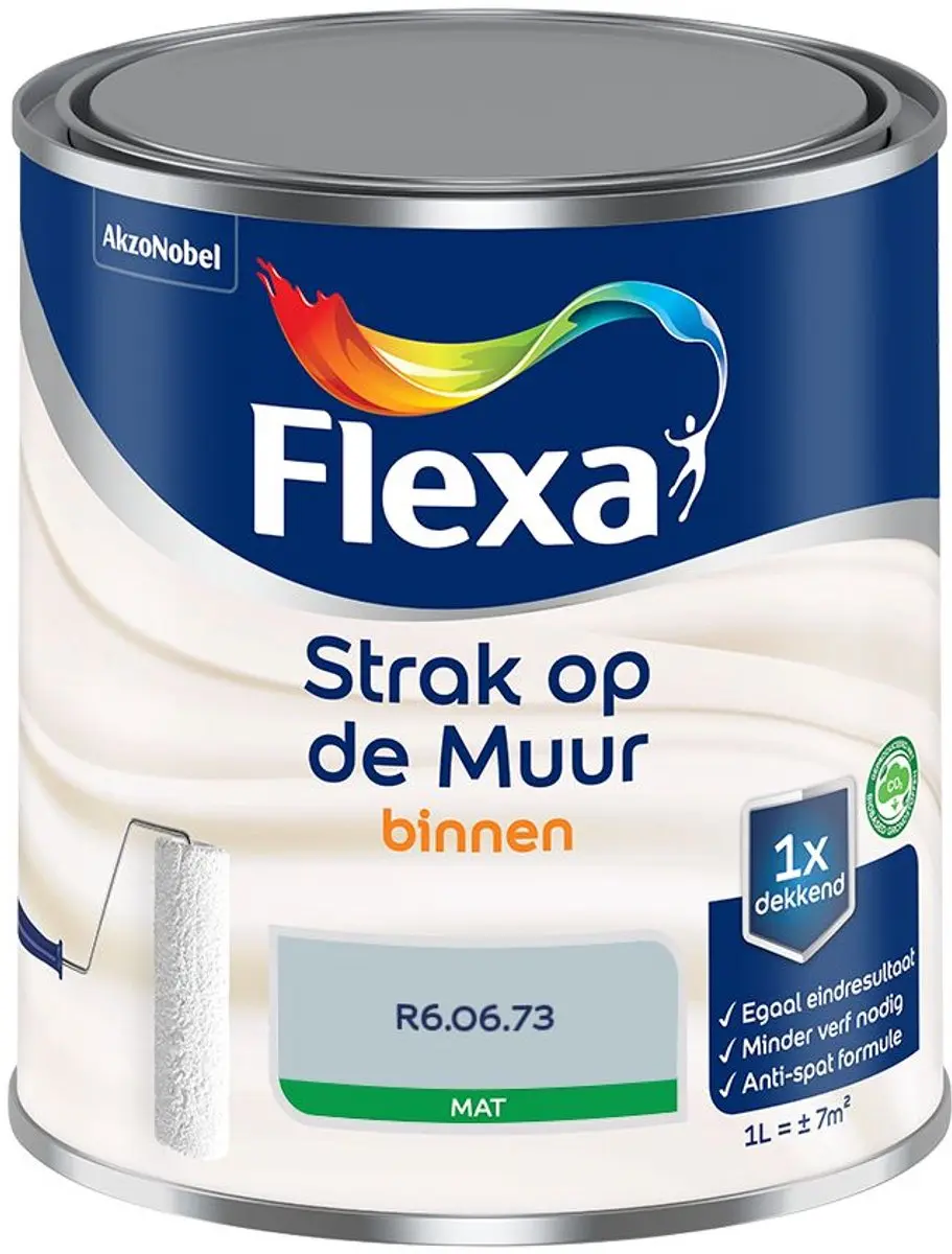 Flexa Strak Op De Muur Binnen Mat Mengverf 1L