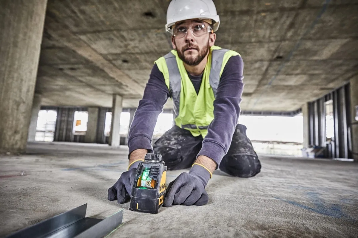 DeWalt DW088CG Zelfnivellerende Kruislijnlaser - 15m - Groen