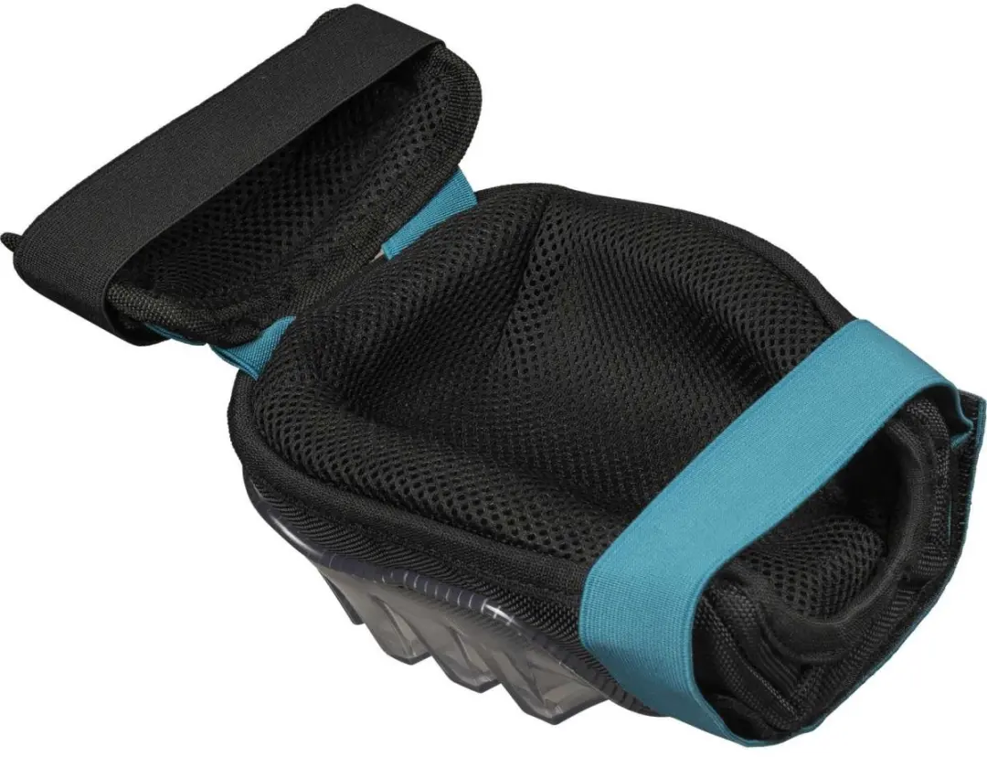 Makita E-05658 Kniebeschermers - Zwaar werk - Zwart/Blauw