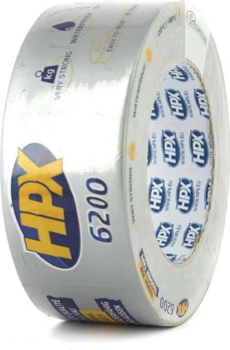 HPX Pantsertape Zilver 48mm x 25m