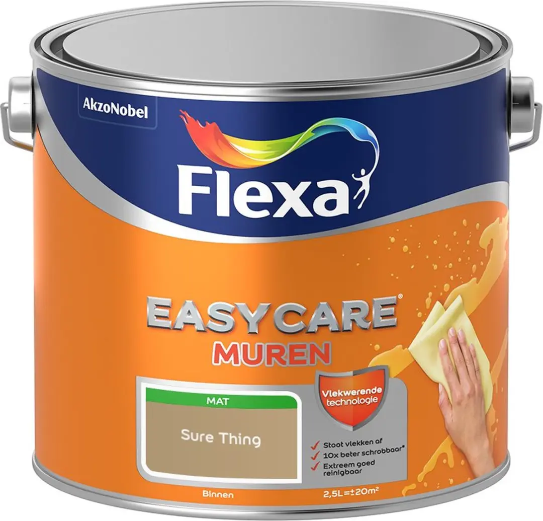 Flexa Easycare Muren Sure Thing Mengverf 2,5L