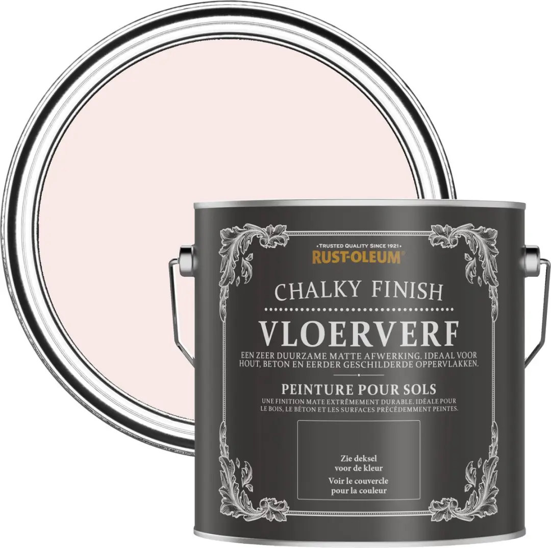 Rust-Oleum Porselein Roze Vloerverf 2,5L