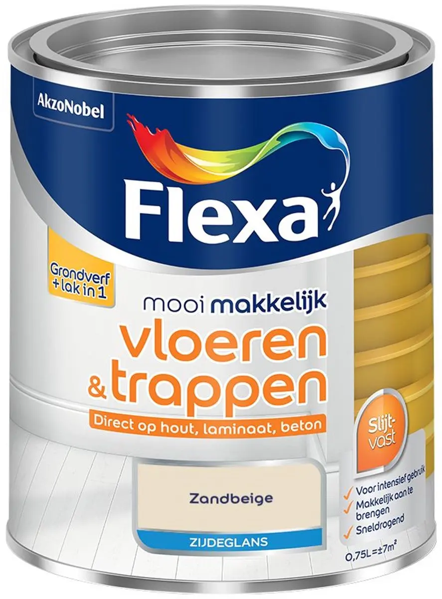Flexa Mengverf Zandbeige 750ml