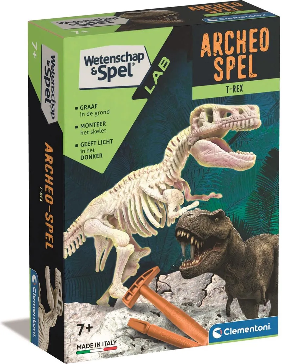 Clementoni Archeospel T-rex 66695 Opgravingsset