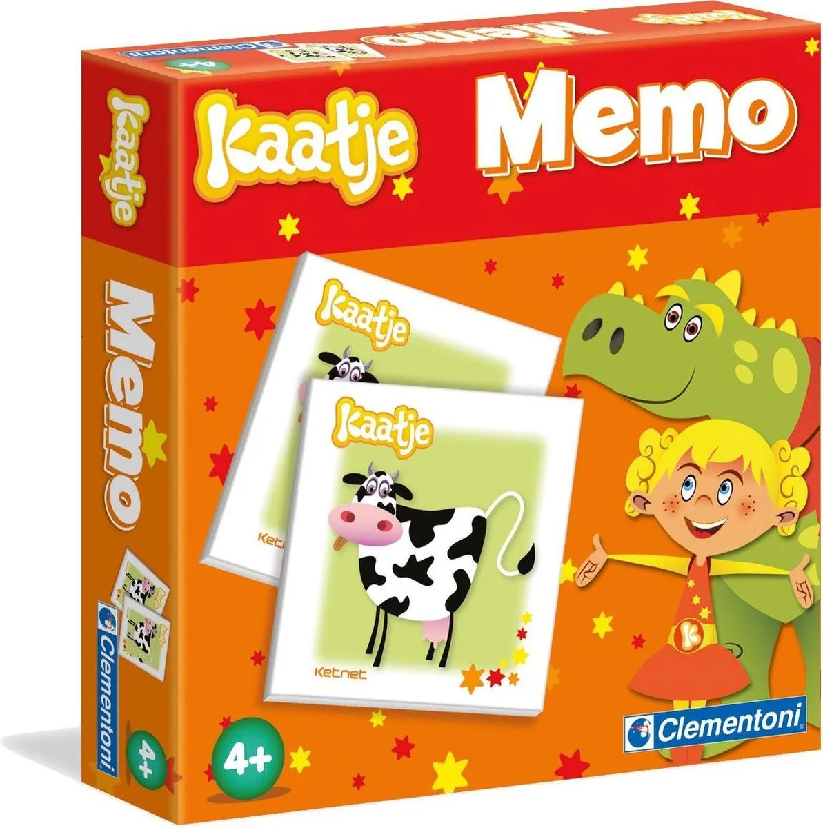Clementoni Memory Kaatje Bordspel