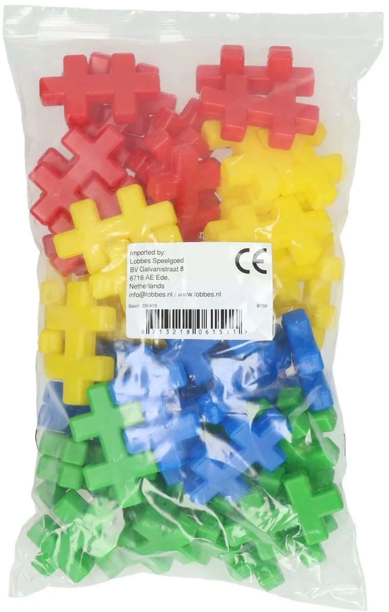 Plus-Plus Puzzel 60 Delen Multi Kleuren