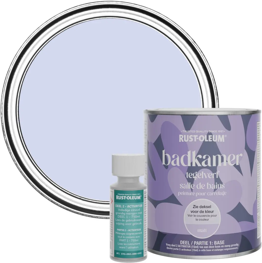 Rust-Oleum Badkamertegelverf Mat Zeemermin 750ml