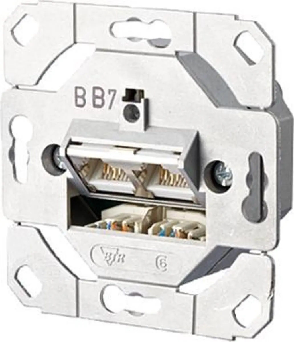 Metz Connect Netwerkdoos Inbouw CAT6 2 Poorten