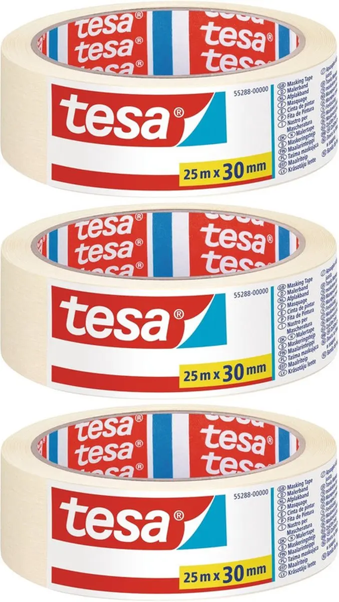 Tesa Afplaktape 30mm x 25m