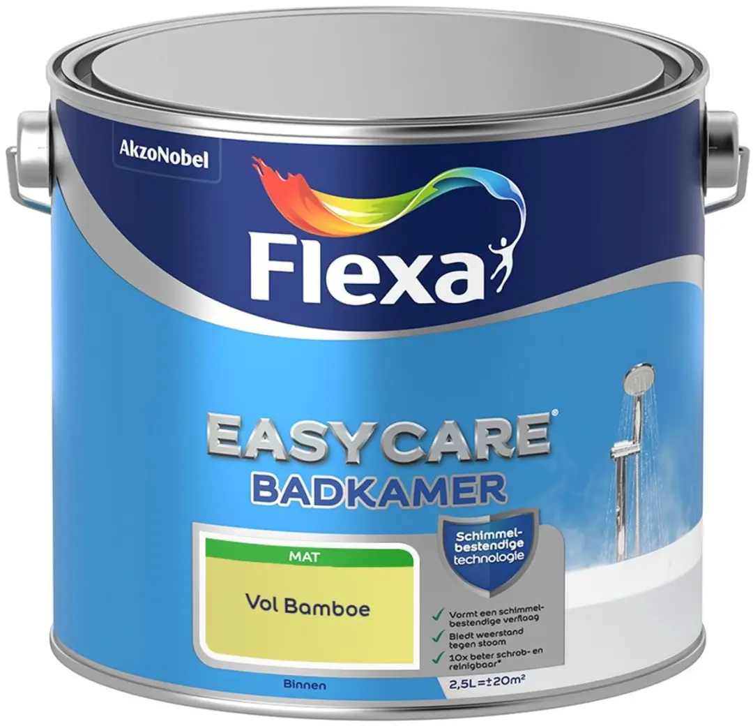 Flexa - Easycare Badkamer - Vol Bamboe - Mengverf - 2,5 L