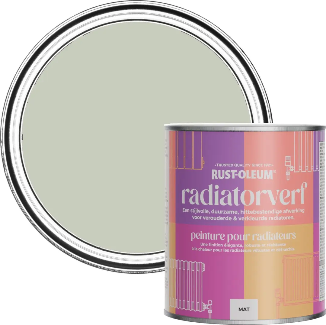 Rust-Oleum Groene Radiatorverf Aloe 750ml