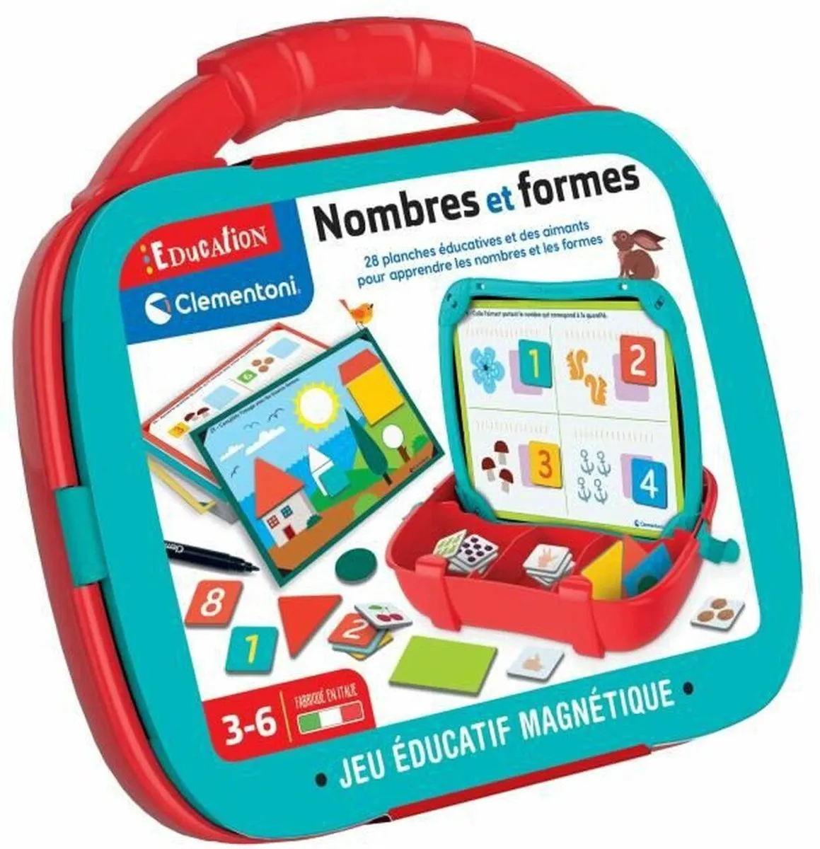 Clementoni Case Figures Shapes Educatief Spel