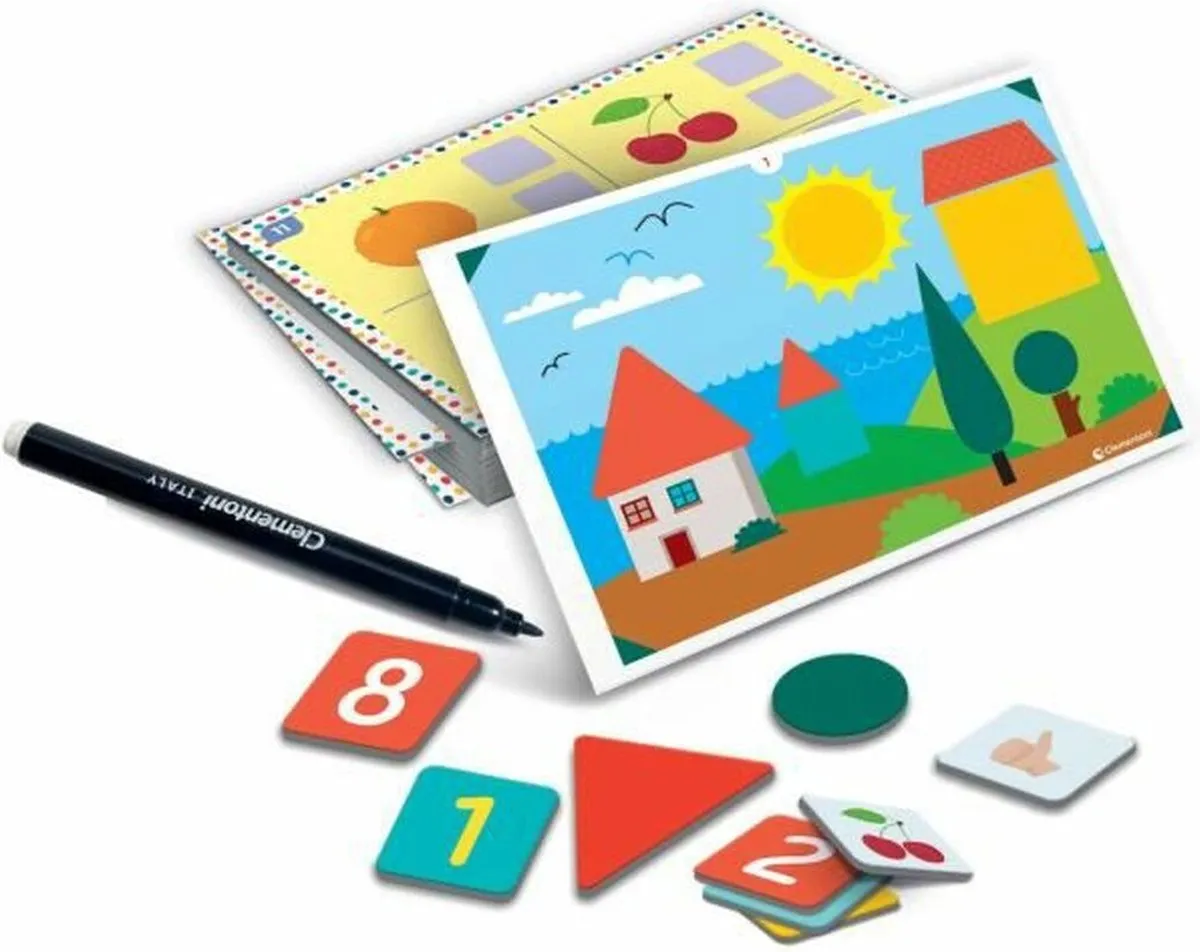 Clementoni Case Figures Shapes Educatief Spel - afbeelding 4 van 5