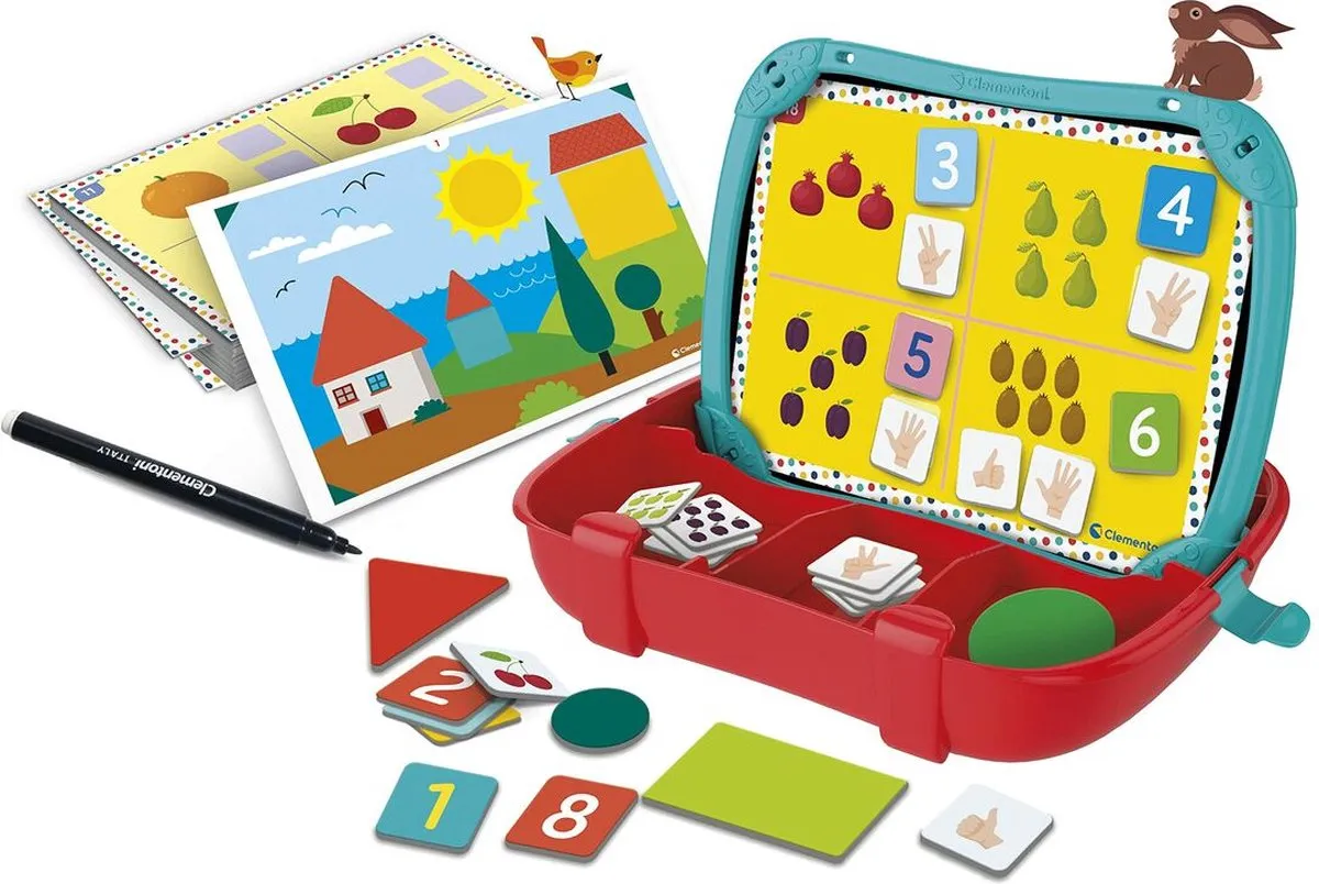 Clementoni Case Figures Shapes Educatief Spel - afbeelding 5 van 5