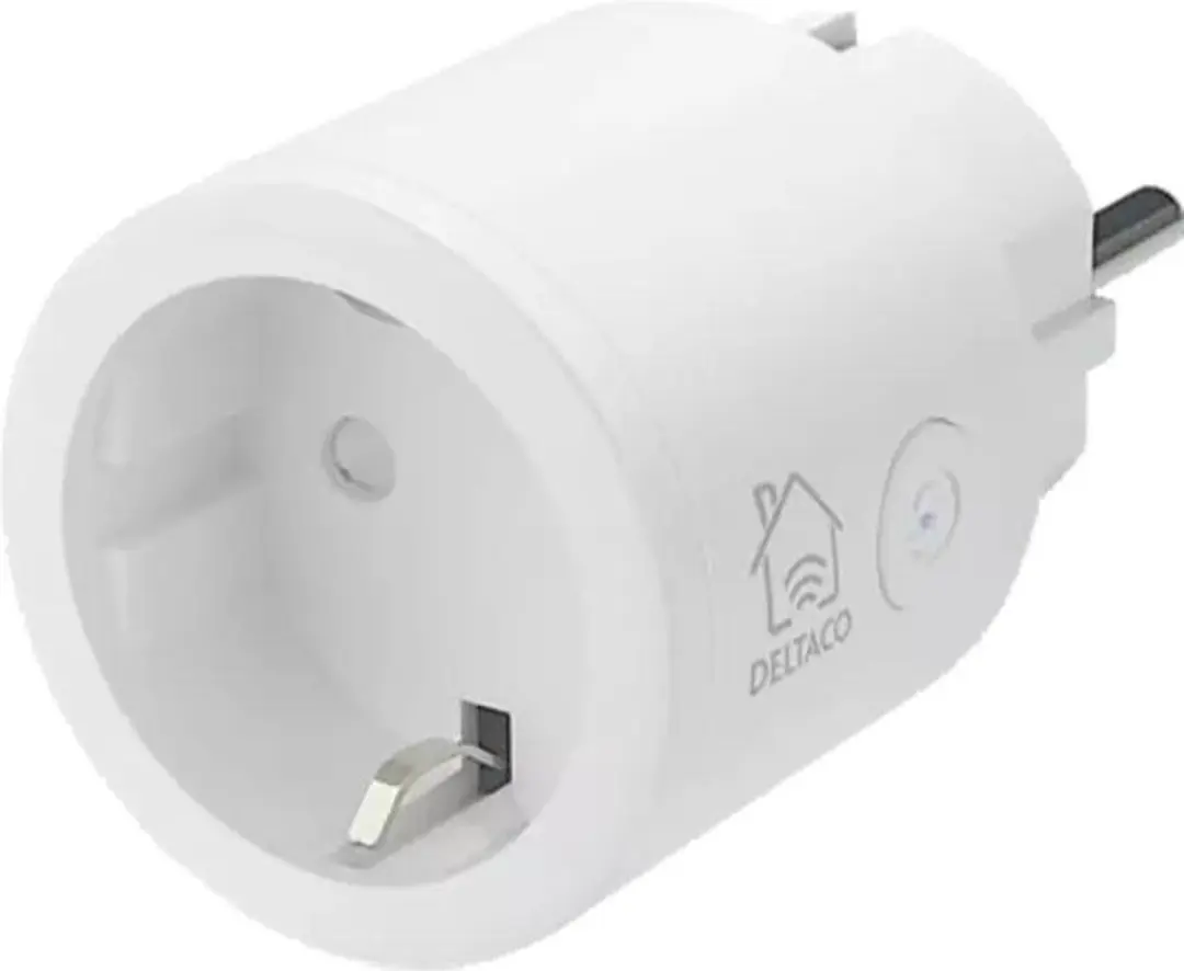 Deltaco 3x Slimme Stekker WiFi 2400W - Wit