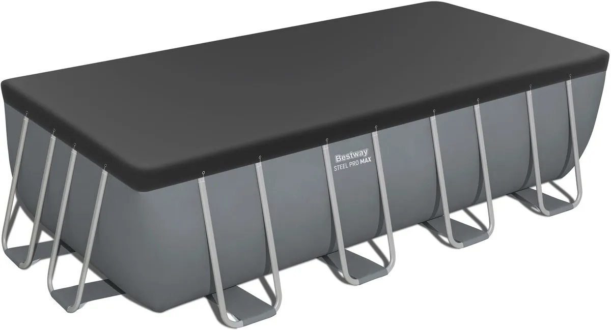 Bestway Power Steel Zwembadset 488x244x122cm - 11.532L