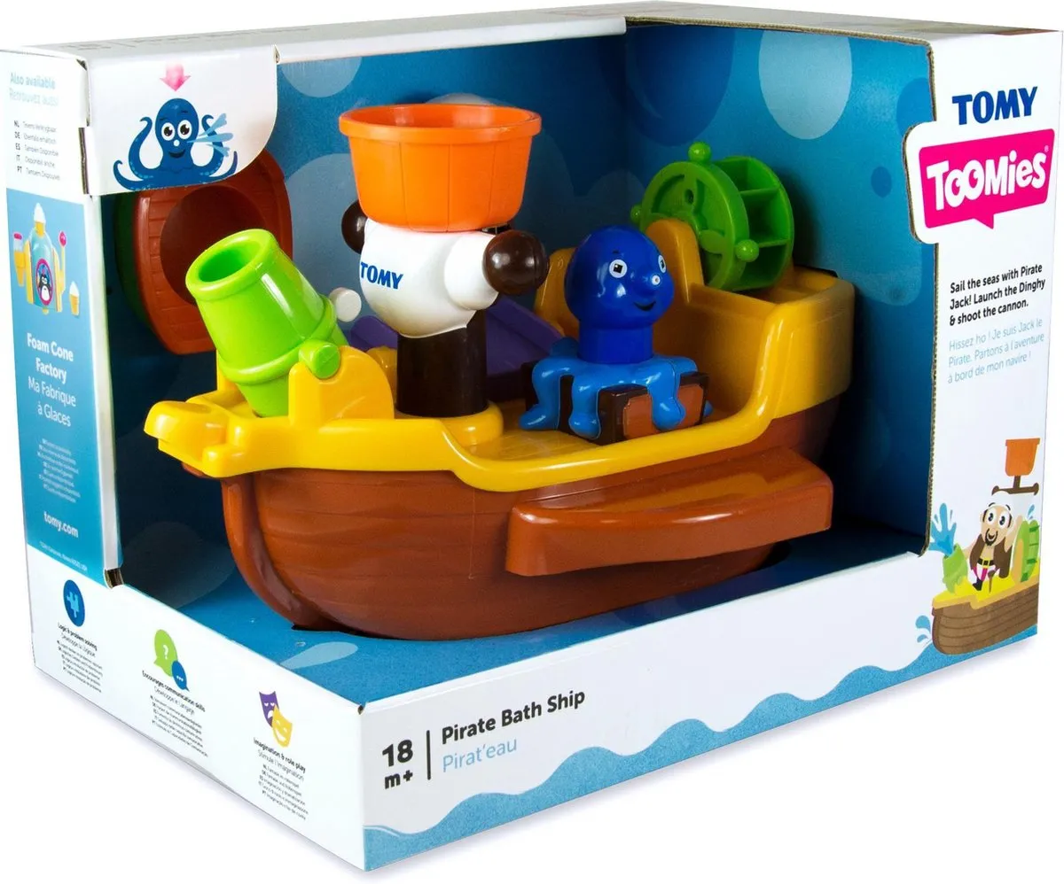 Tomy Badpiraat Badspeelgoed E71602 - Multikleur