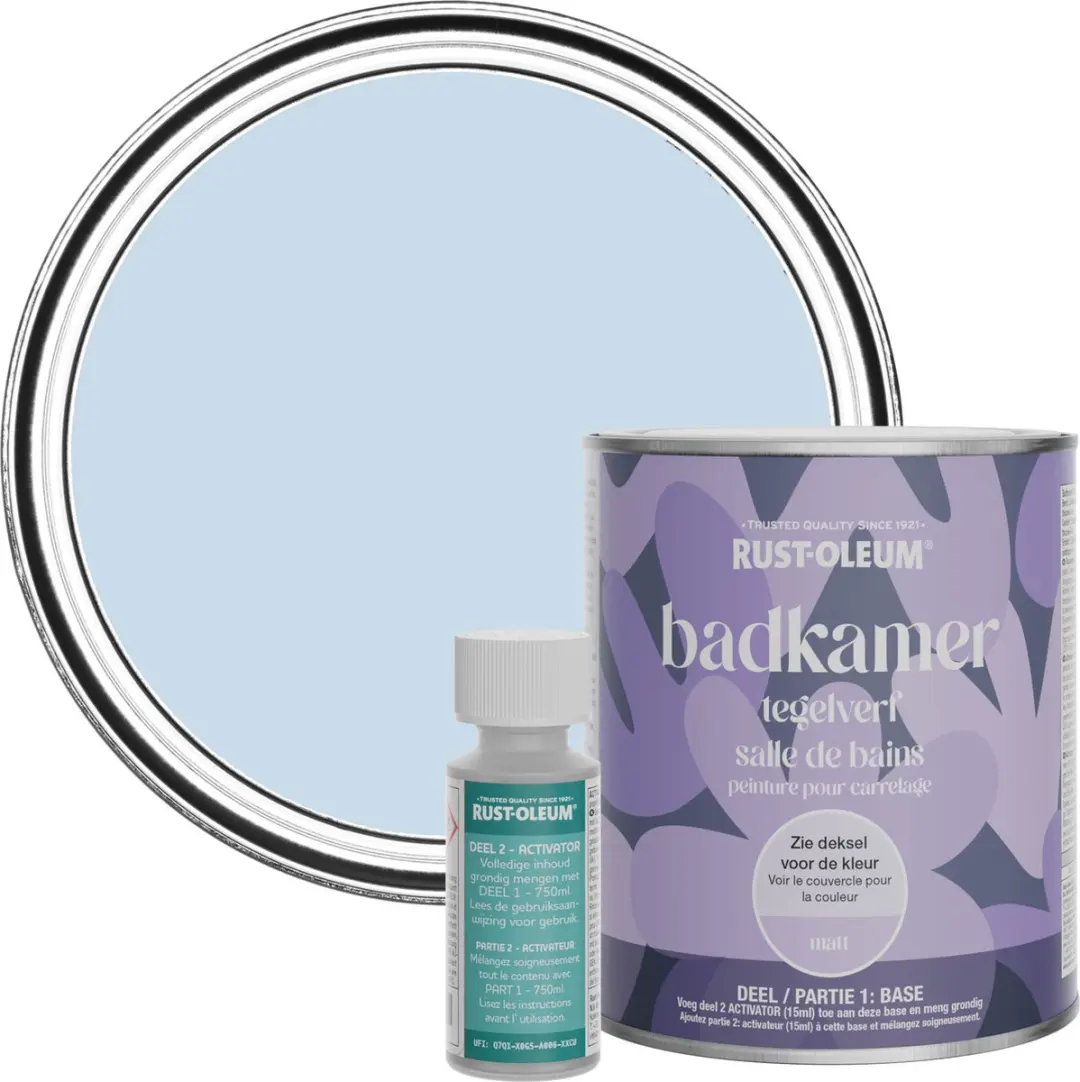 Rust-Oleum Badkamer Tegelverf Matt Blauwe lucht 750ml