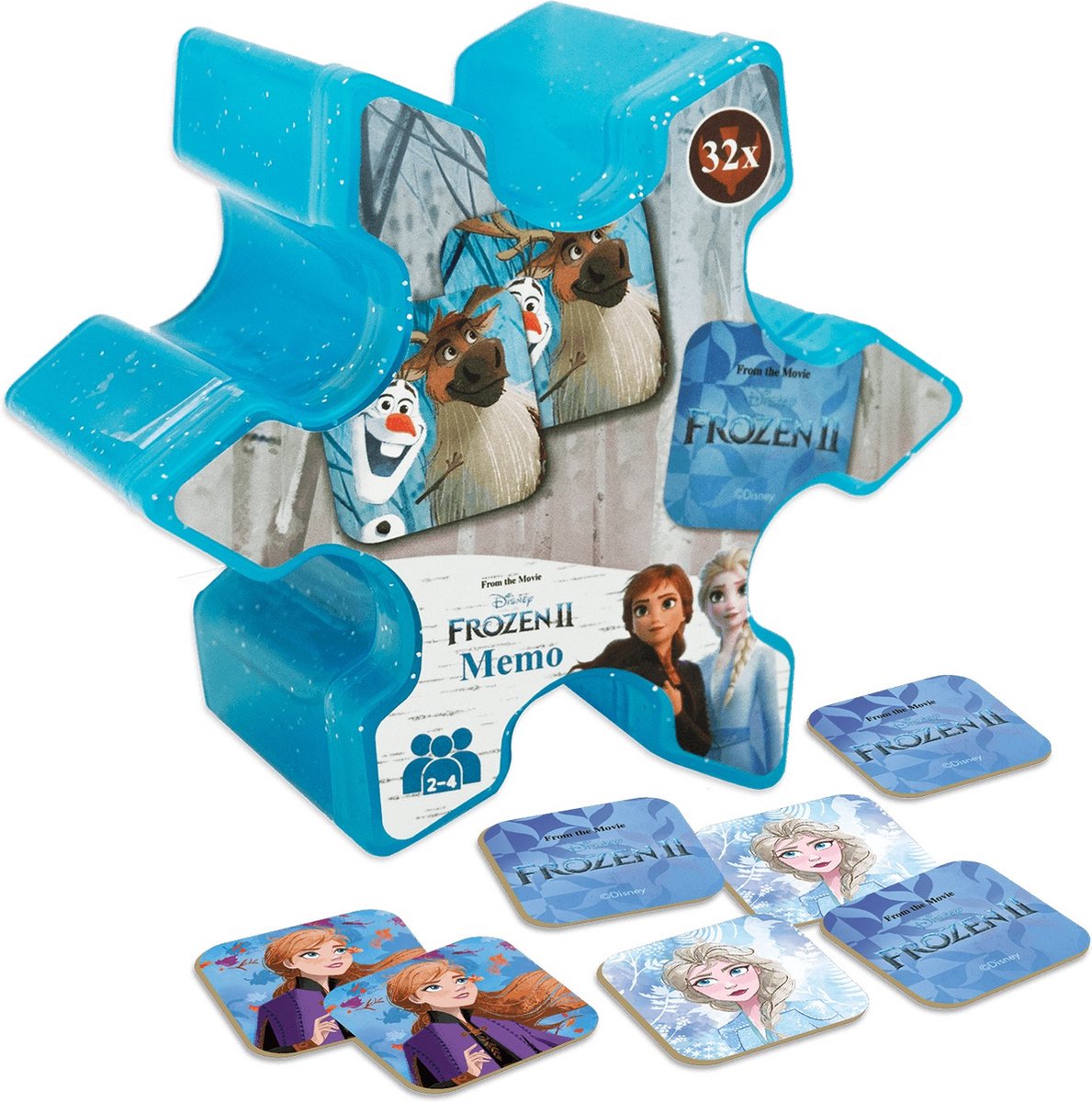 Disney Frozen II junior MEMO blauw
