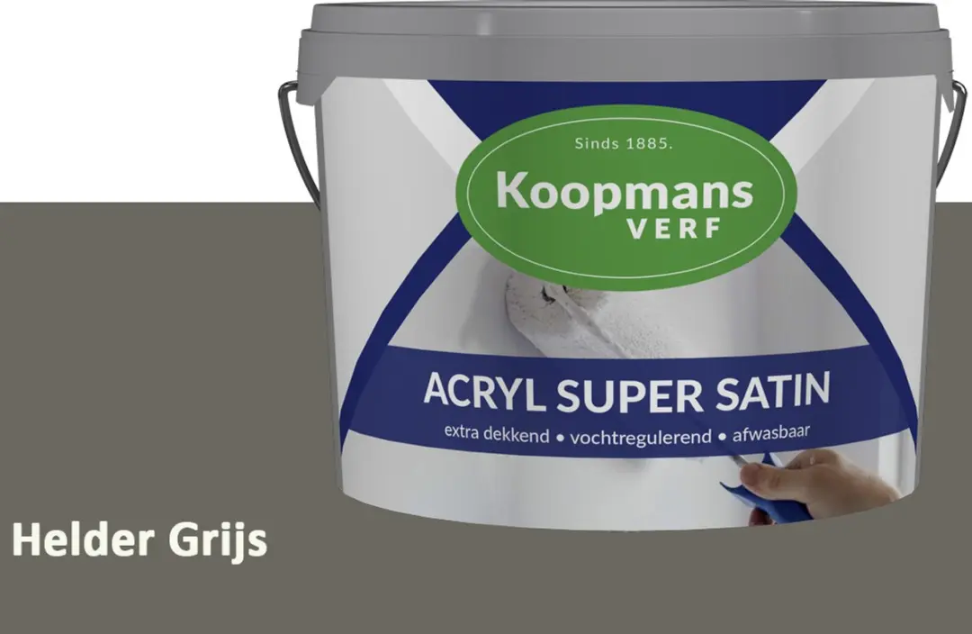 Koopmans Acryl Super Satin Zijdeglans Muurverf 5L