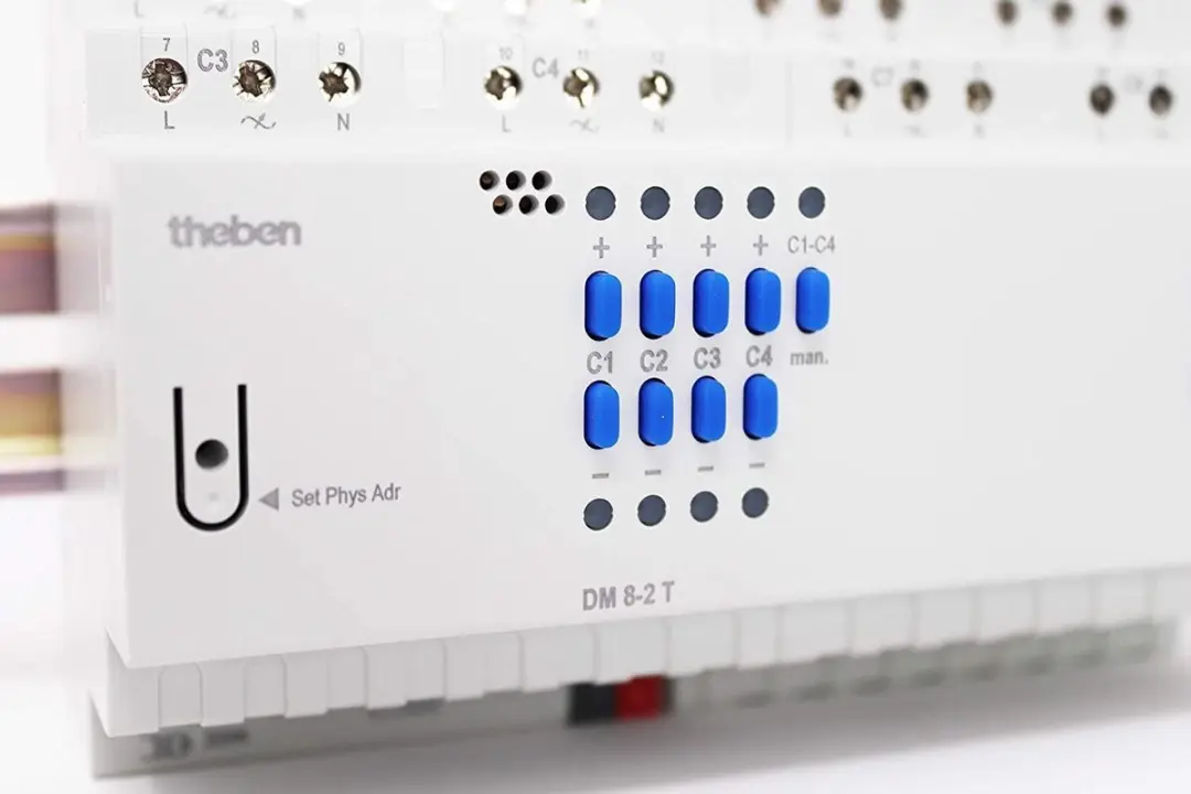 Theben DM 8-2 T KNX Universele Dimactor 400W - Grijs