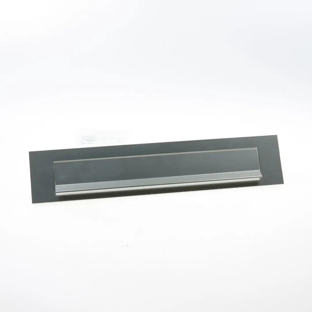 AXA Brievenbusbriefplaat Geeloxeerd 325x67mm