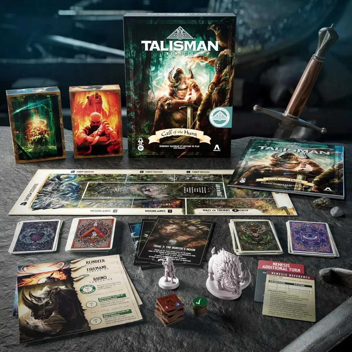 Asmodee Talisman Nemesis Call of the Hunt Uitbreiding - 3-6 Spelers