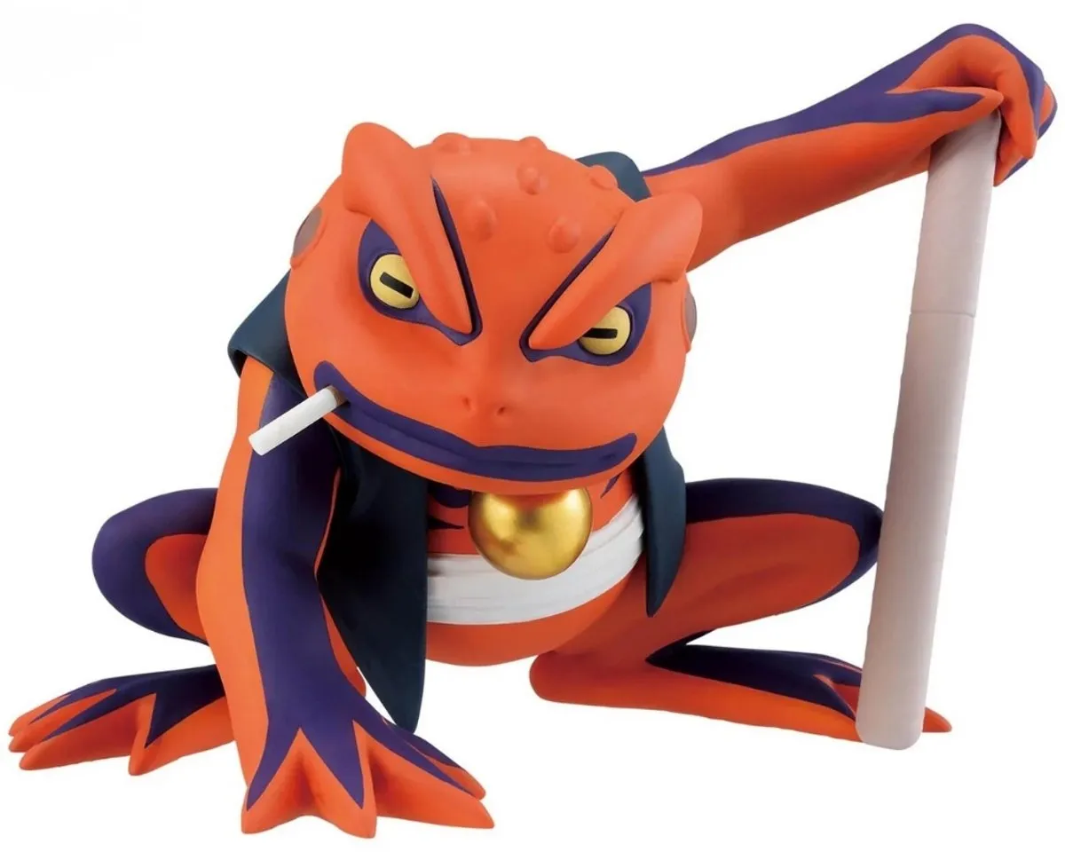 Bandai Naruto Shippuden Gamakichi Soft Vinyl Figuur