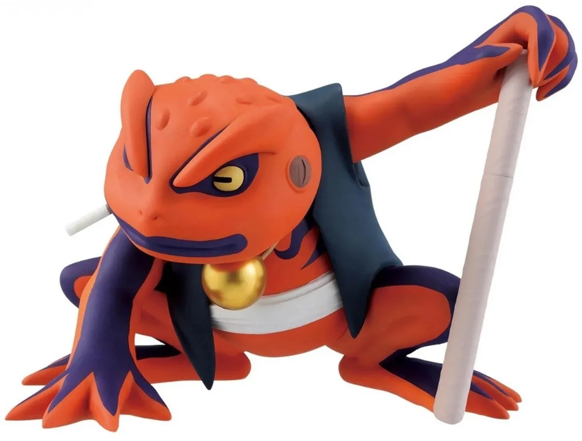 Bandai Naruto Shippuden Gamakichi Soft Vinyl Figuur - Multicolor