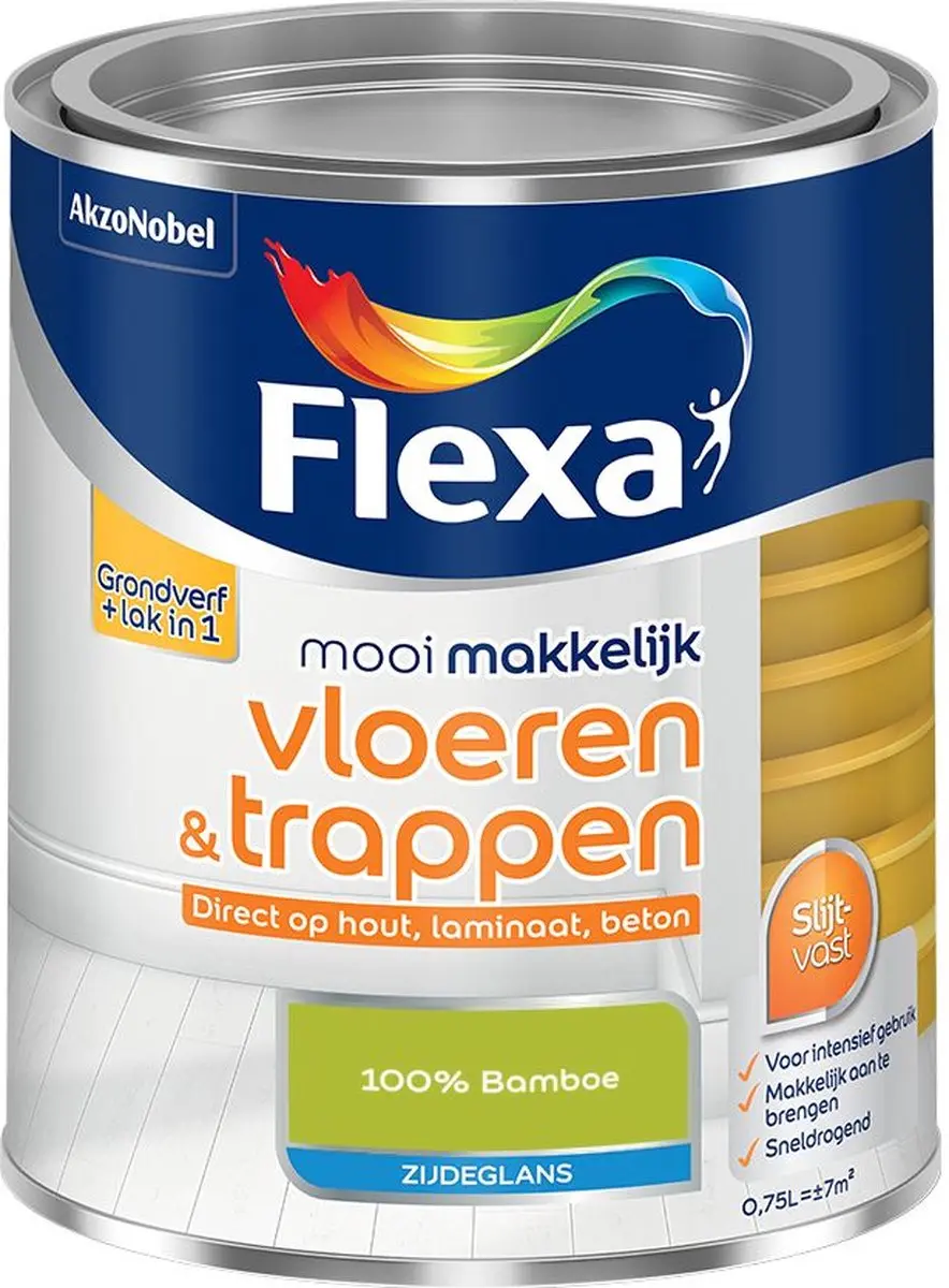 Flexa Mengverf 100% Bamboe 750ml