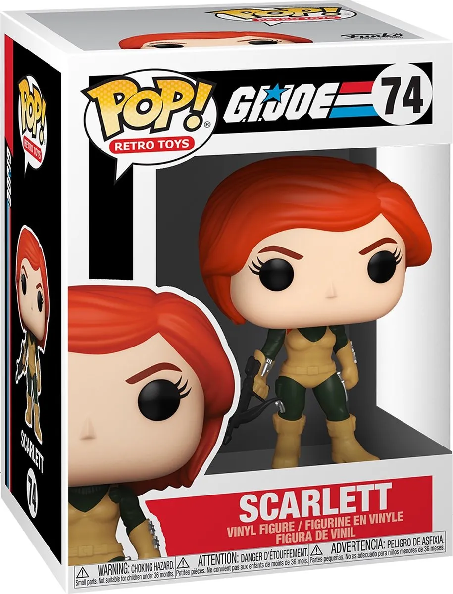 Funko Pop! Retro G.I. Joe Scarlett - 55783