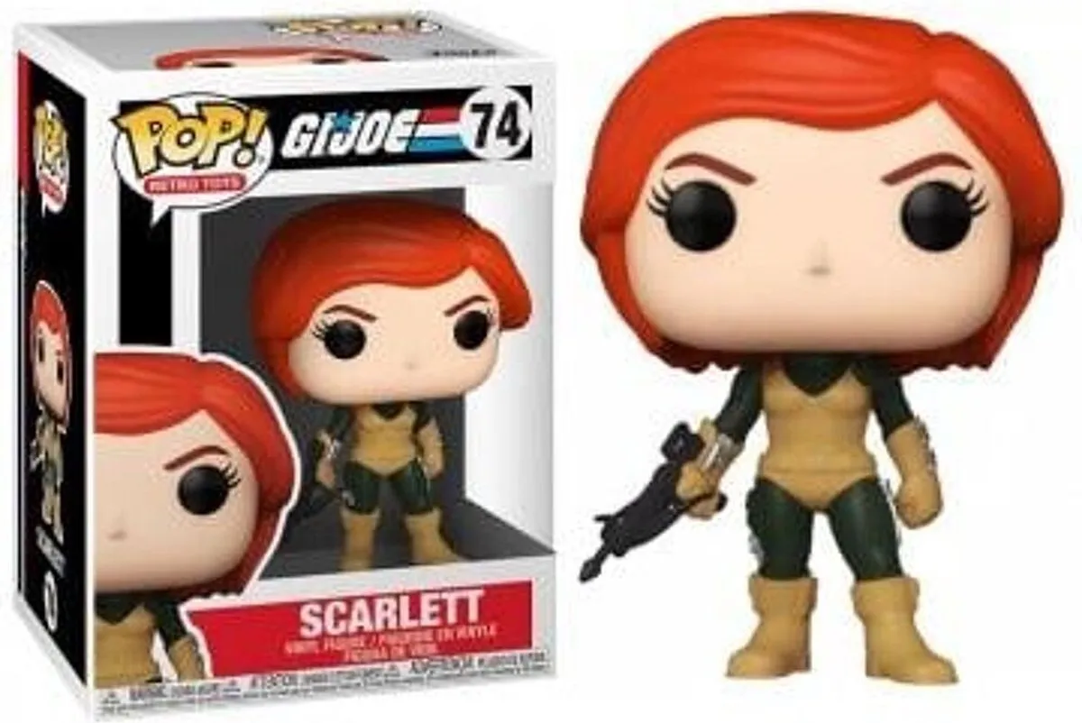 Funko Pop! Retro G.I. Joe Scarlett - 55783