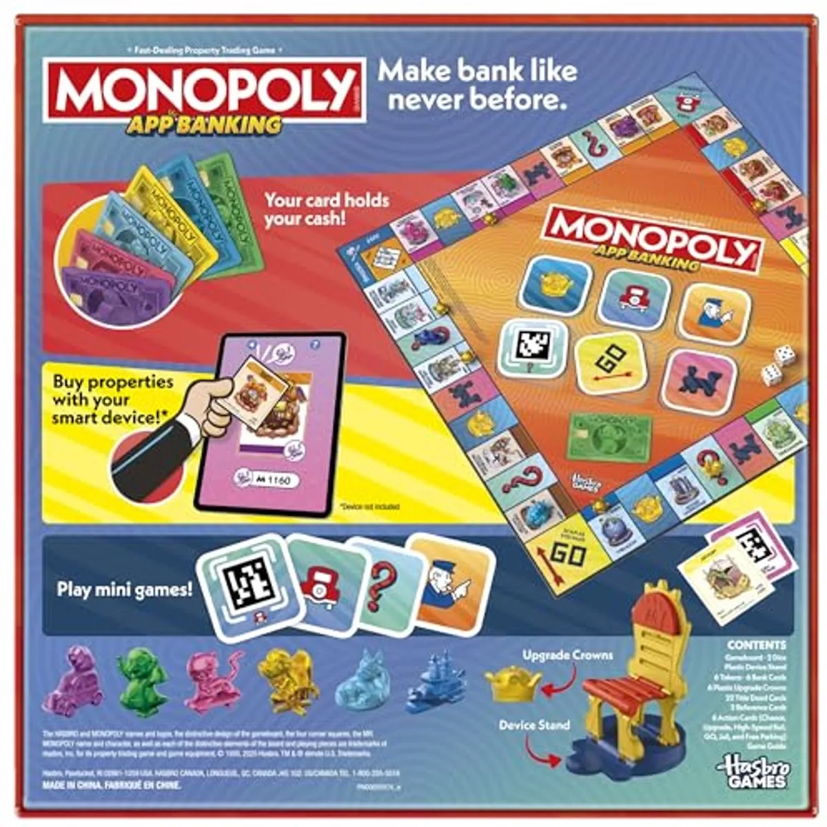 Hasbro Monopoly App Banking - Bordspel - 6 Spelers - Multicolor