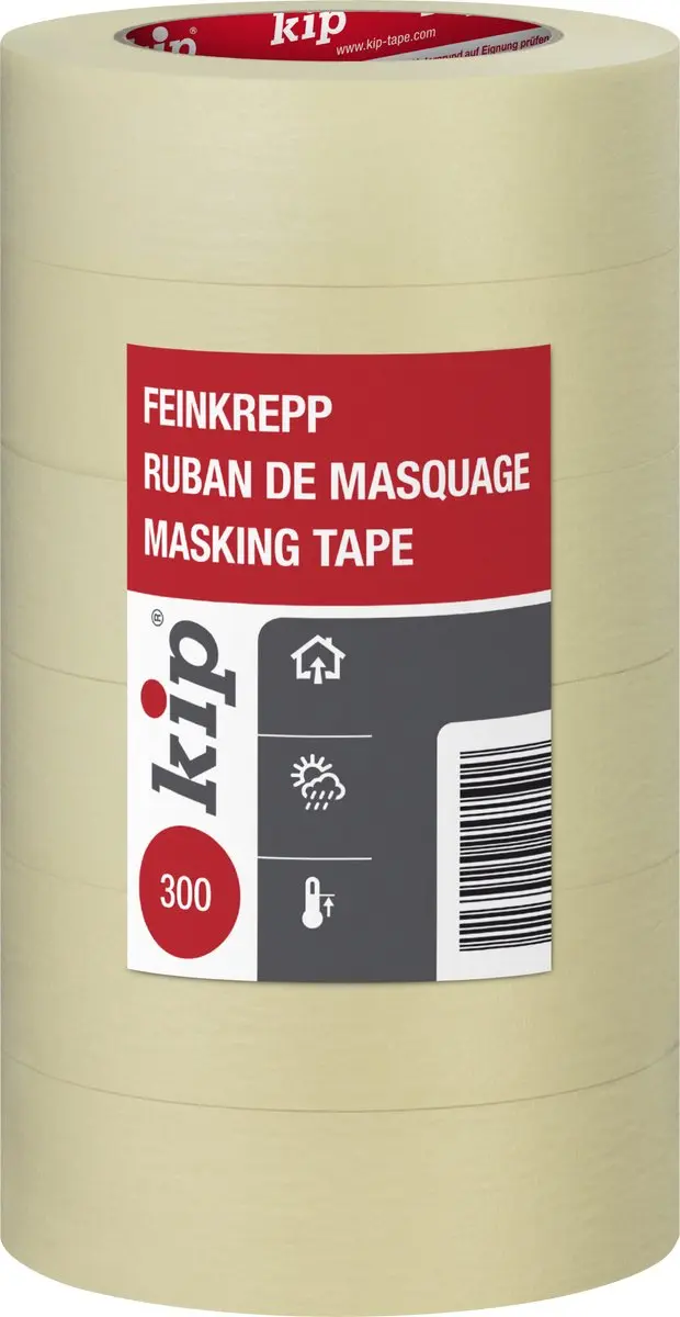Kip 300 Masking Tape 36mm - Meerkleurig