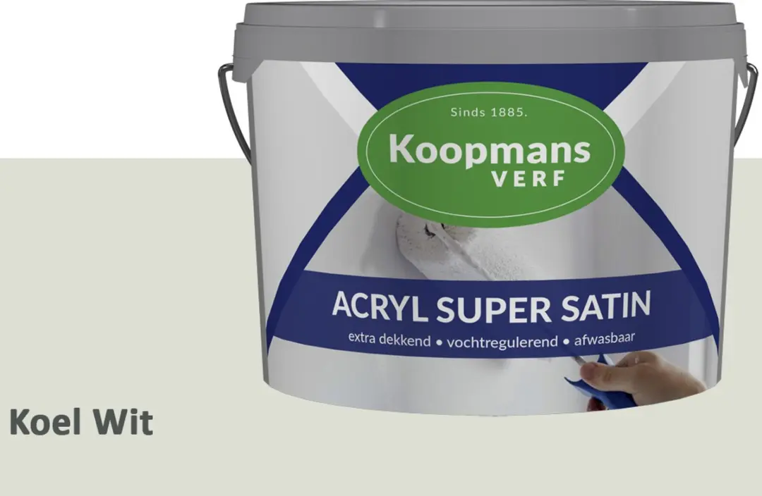 Koopmans Acryl Super Satin Muurverf 2,5L