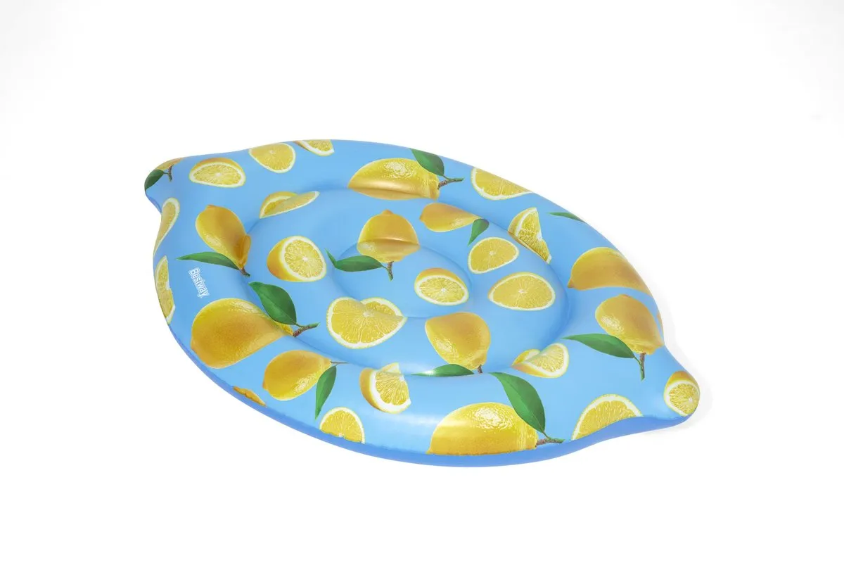 Bestway Luchtbed Scentsational Lemon - Blauw - afbeelding 5 van 6